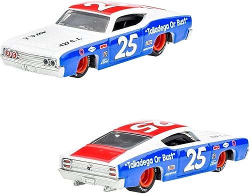 Miniatura 2 de Hot Wheels Premium Car Culture 2 Pack '69 Ford Torino Talladega y '66 Chevelle