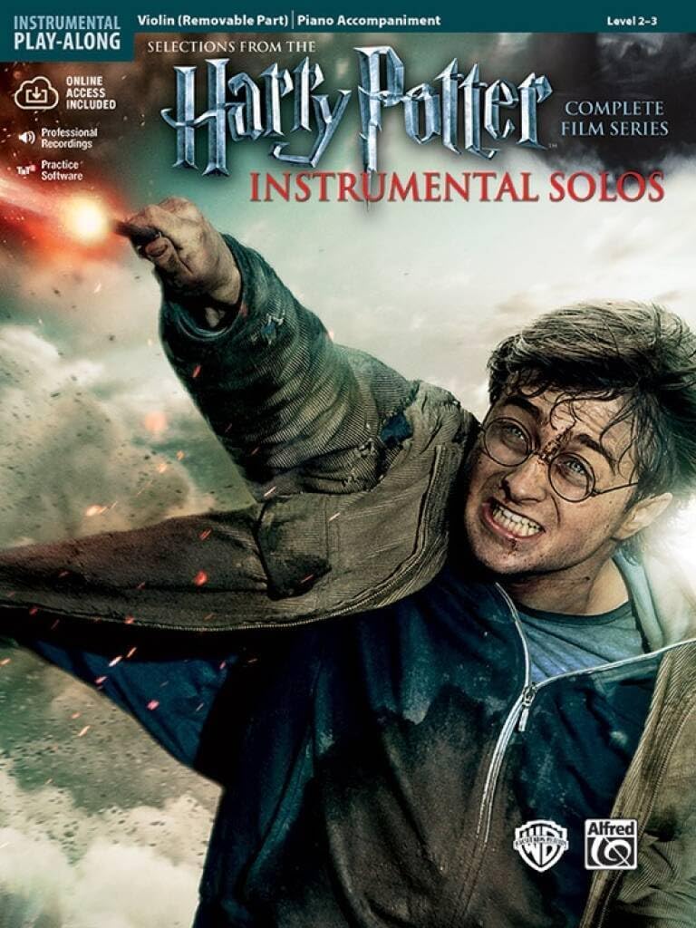 Selections from the Harry Potter Instrumental Solos: Piano Accompaniment Level 2-3, Complete Film Series