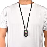 Vista 3 de Contador electrónico de cuentos/número de mano con cordón, 4 digitales, disco golf, campo de béisbol, conductor de autobús, pescado/ganchillo