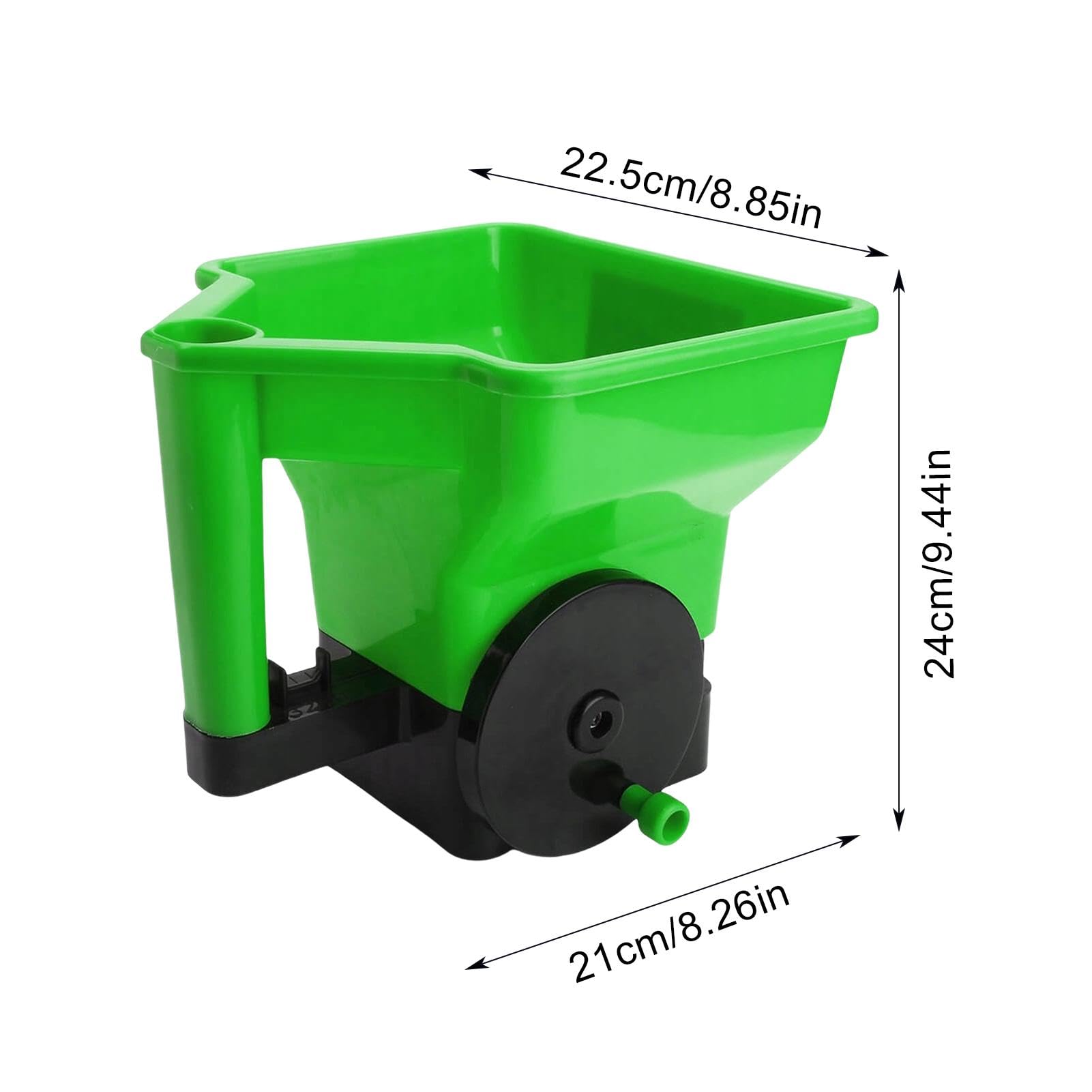 Handstreuer 3L Universalstreuer Saat-Verteiler Salzstreuer Streugerät Düngerstreuer Gartenstreuer