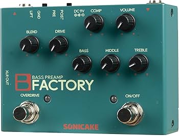 Amazon | SONICAKE プリアンプ＆コンプレッション＆オーバードライブ