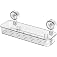 Shower Shelf No Drilling for Bathroom