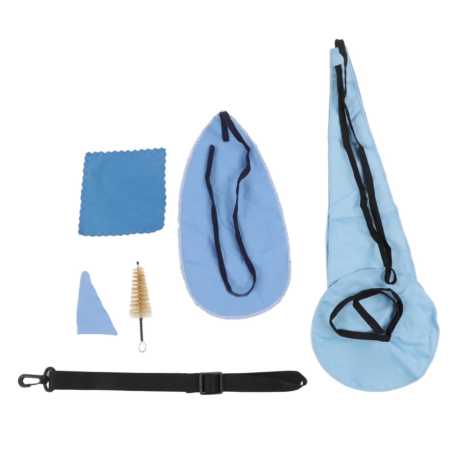 Juego de soporte para saxofón Alto, estante de soporte de Metal, Kit de limpieza para saxofón, accesorios portátiles para saxofones