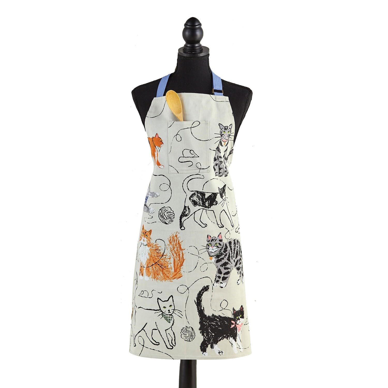 Ulster Weavers Feline Friends Animal Print 100% Cotton Apron from B&Q