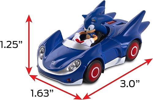 Miniatura 4 de NKOK Sonic The Hedgehog - Figura fundida a presión (escala 1:64)