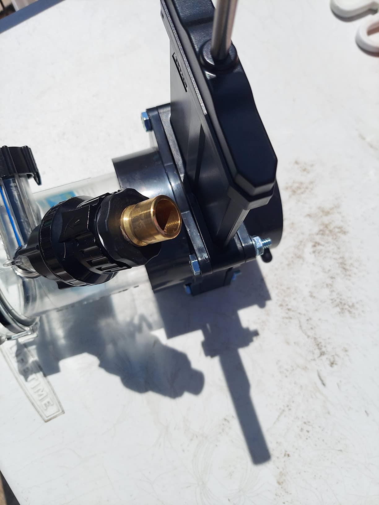 Camco Dual Flush Pro Holding Tank Rinser With Gate Valve (39062