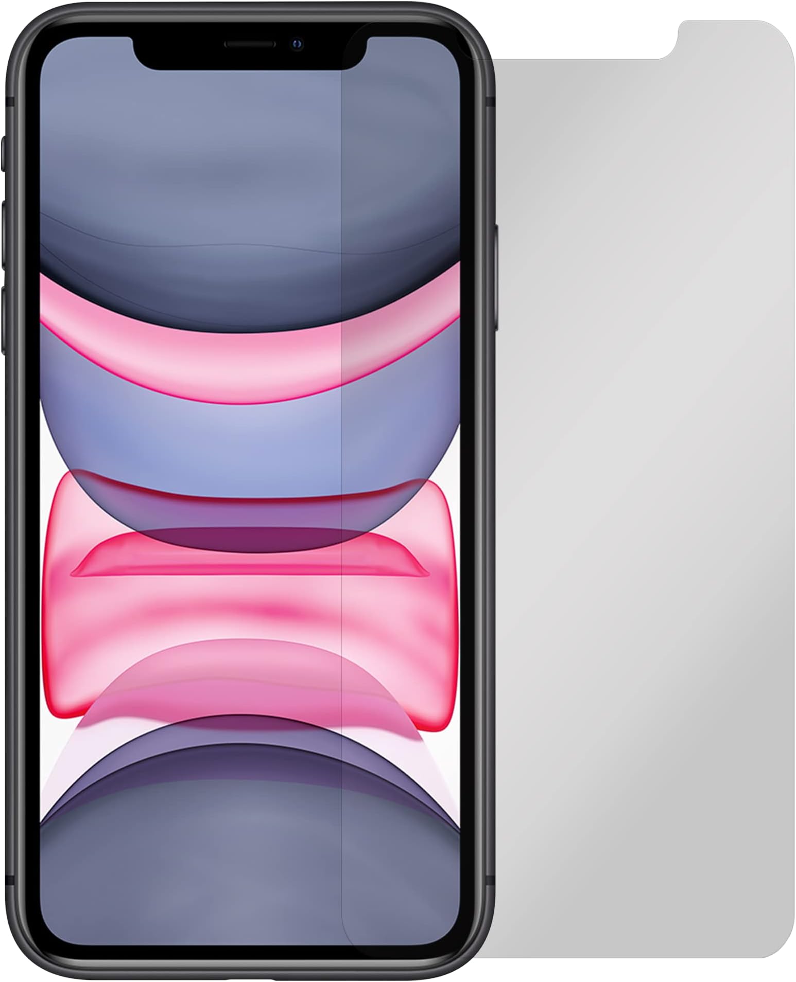 Fortress Level Tempered Glass Screen Protector for iPhone 11/iPhone XR with $200 Device Coverage, Impact and Scratch Resistant, Drop Protection, Anti-Fingerprint [Lifetime Replacements]