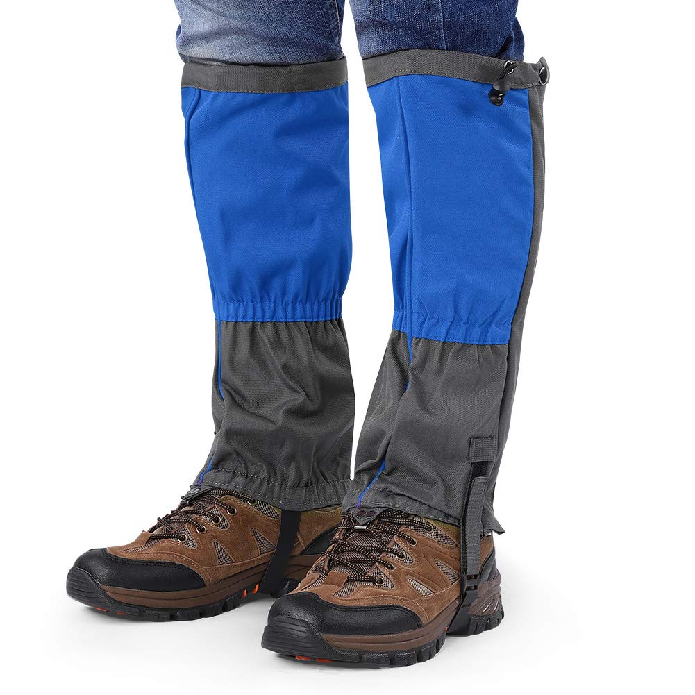 Dioche Gator Waterproof Climbing Spats Lange Gamaschen Bergsteiger Gamasche Lange Gamaschen, Sehr Strapazierfähige Beinabdeckungen, Leicht, Klettergamaschen, Trekking, Outdoor-Bikes,