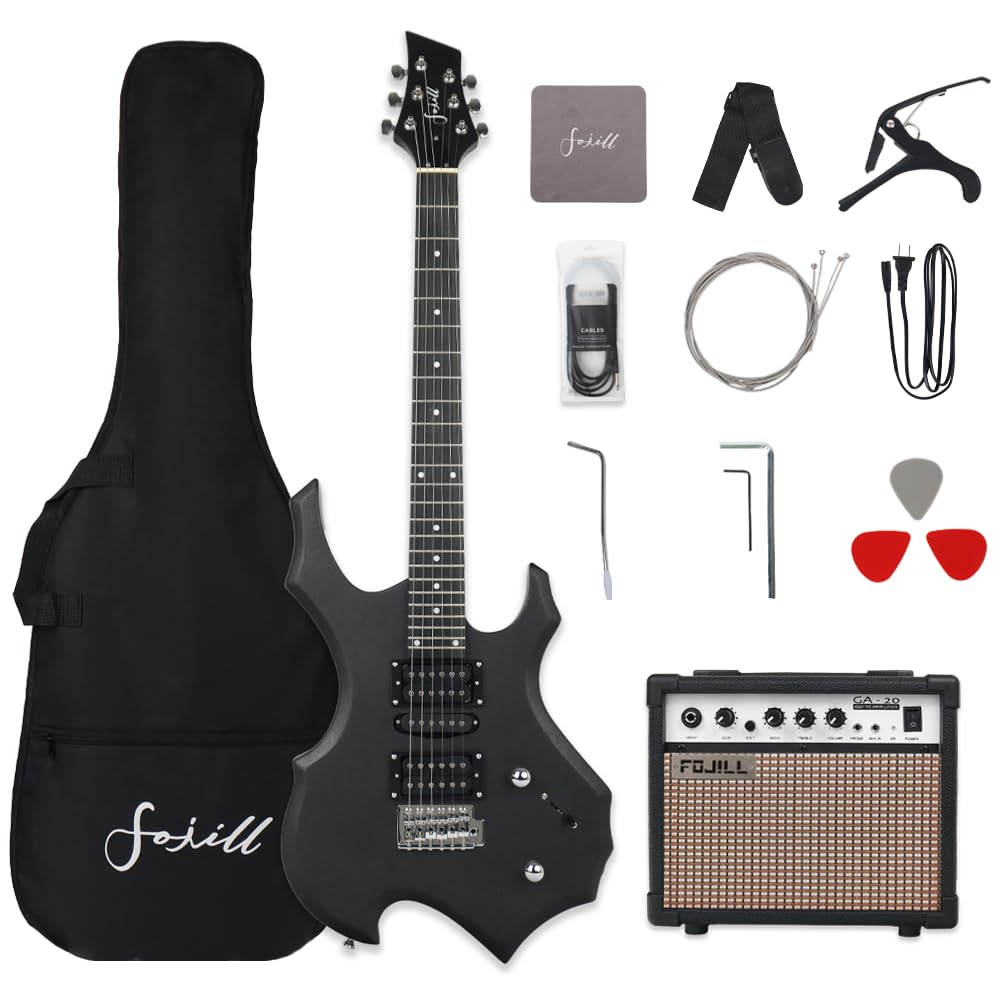 Fojill Heavy Metal Cool Shape Electric Guitar Kit