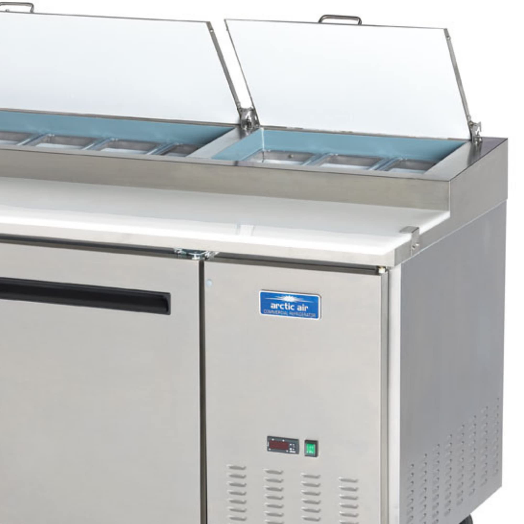 Amazon.com: Arctic Air APP71R 71-Inch Two Solid Door Pizza Prep