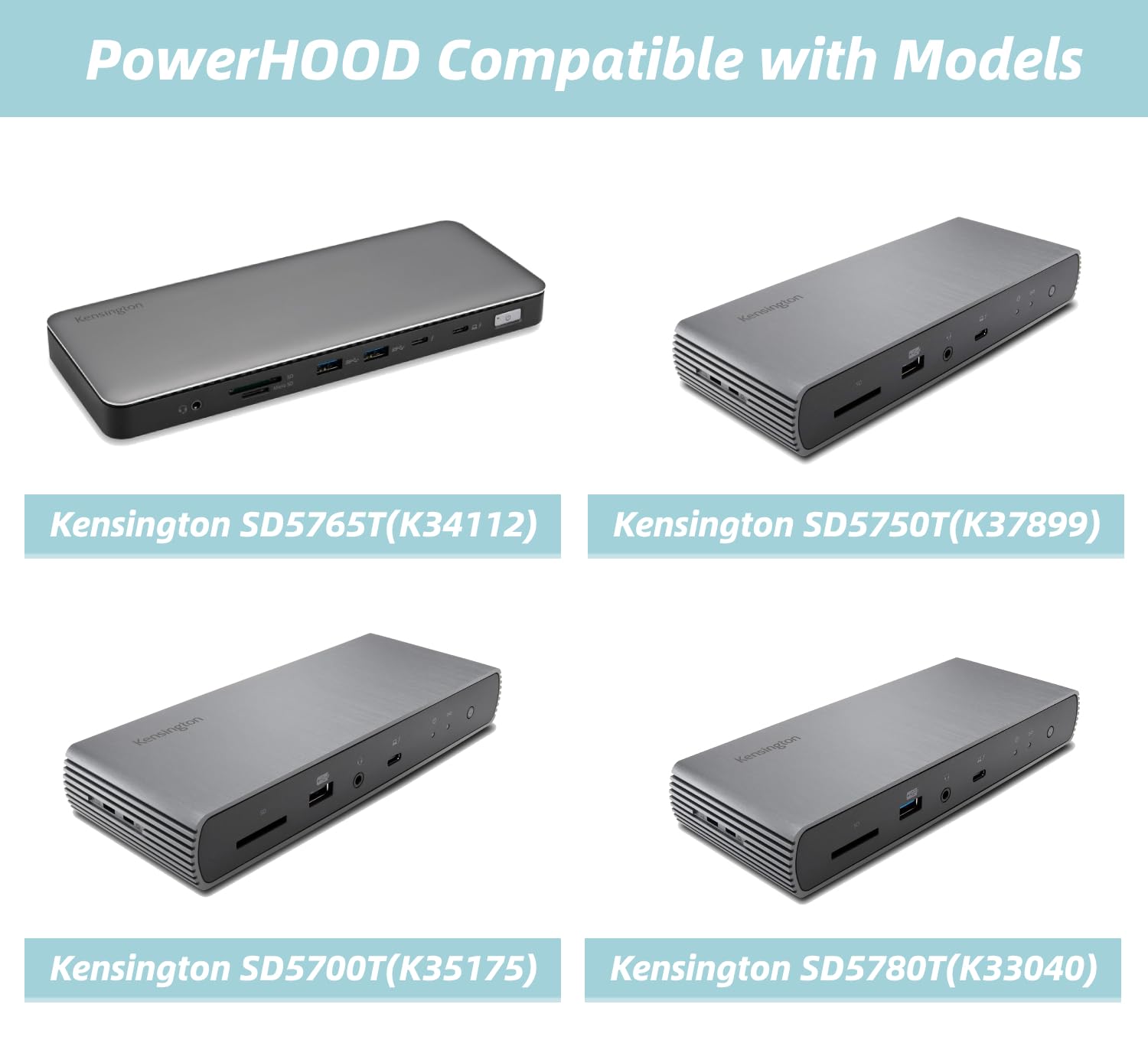 Amazon.com: PowerHOOD 20V AC/DC Adapter Compatible with Kensington