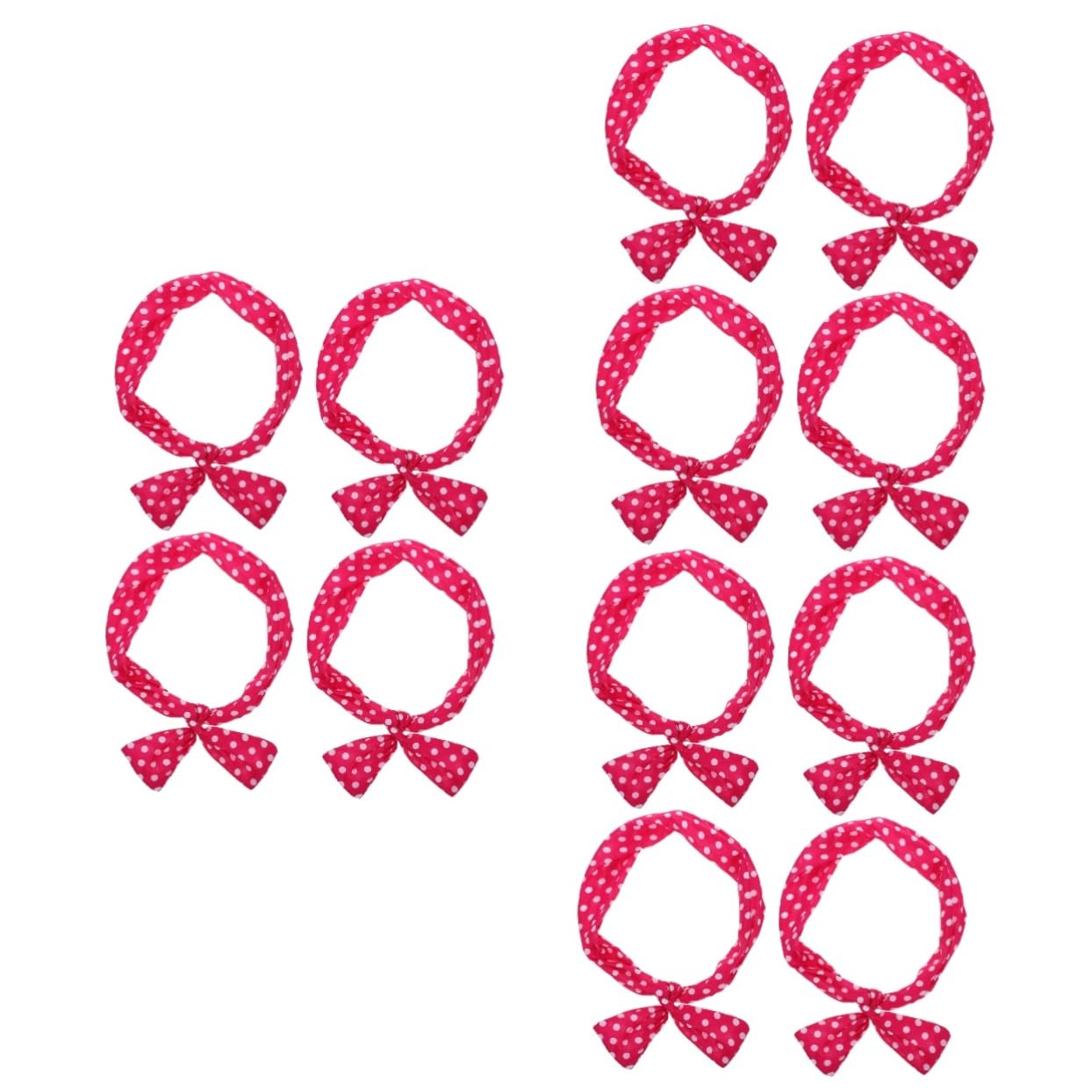 MAGICLULU 3 Juegos De Diademas De Material Seguro Para Mujer Con Lazo Para Niñas Decoración Para Fiestas Navideñas (4 Unidades)
