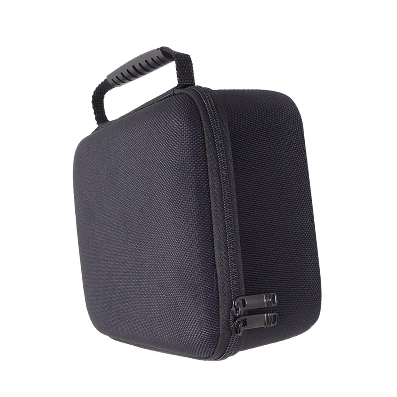 FRCOLOR Estuche Portátil Resistente al Agua Impactos para Productos Electrónicos Organizador de Cables y Accesorios Digitales Tamaño Compacto Negro Cremallera para Viaje y Uso Diario