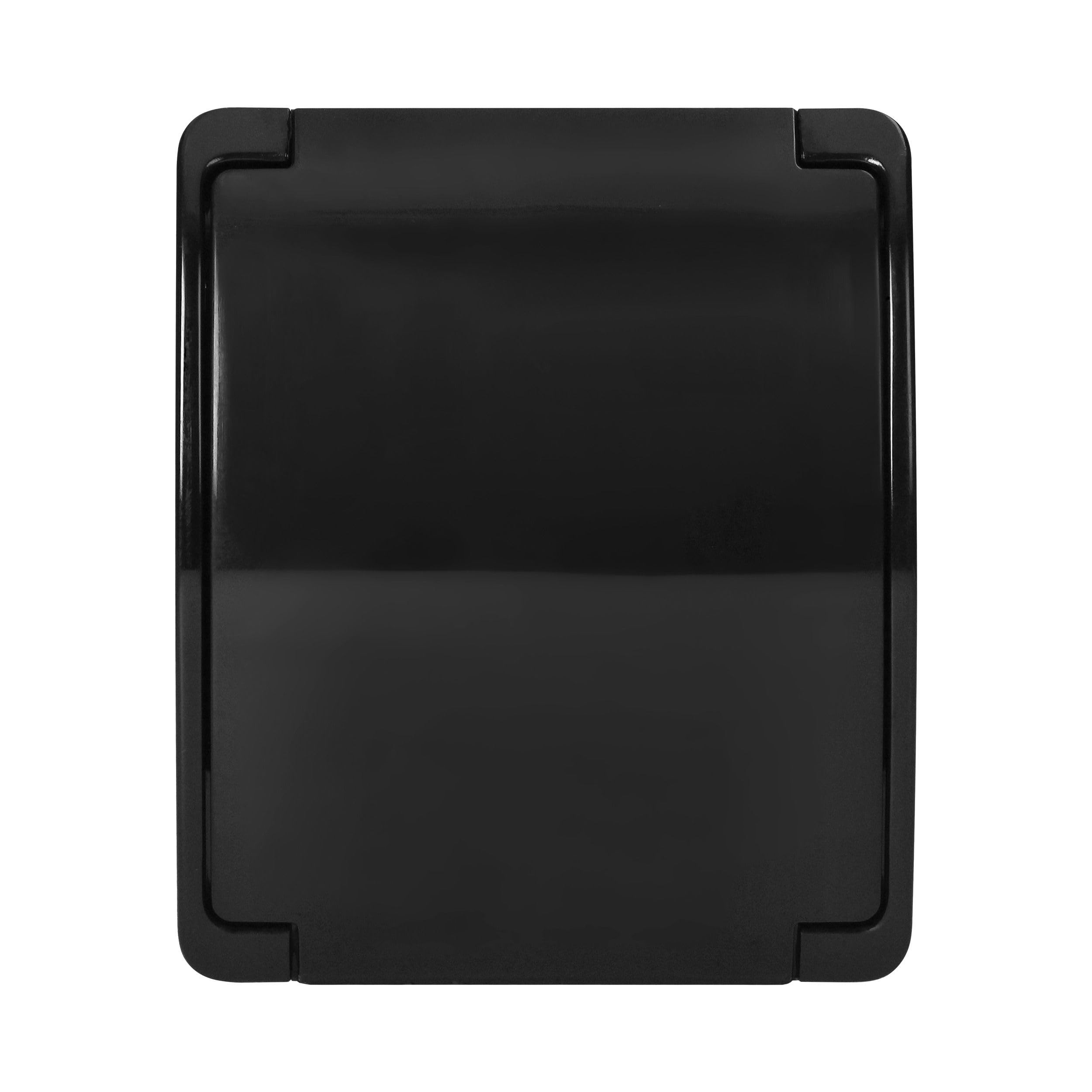 Presa Muro Presa da Esterno Impermeabile Presa Schuko Esterna da Muro IP44 (nero)