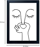 Black and White Bathroom Wall Decor Bad Smell Humorous Wall Art Funny Guest Toilet Picture Print Painting Modern Minimalistic Bathroom Sign
