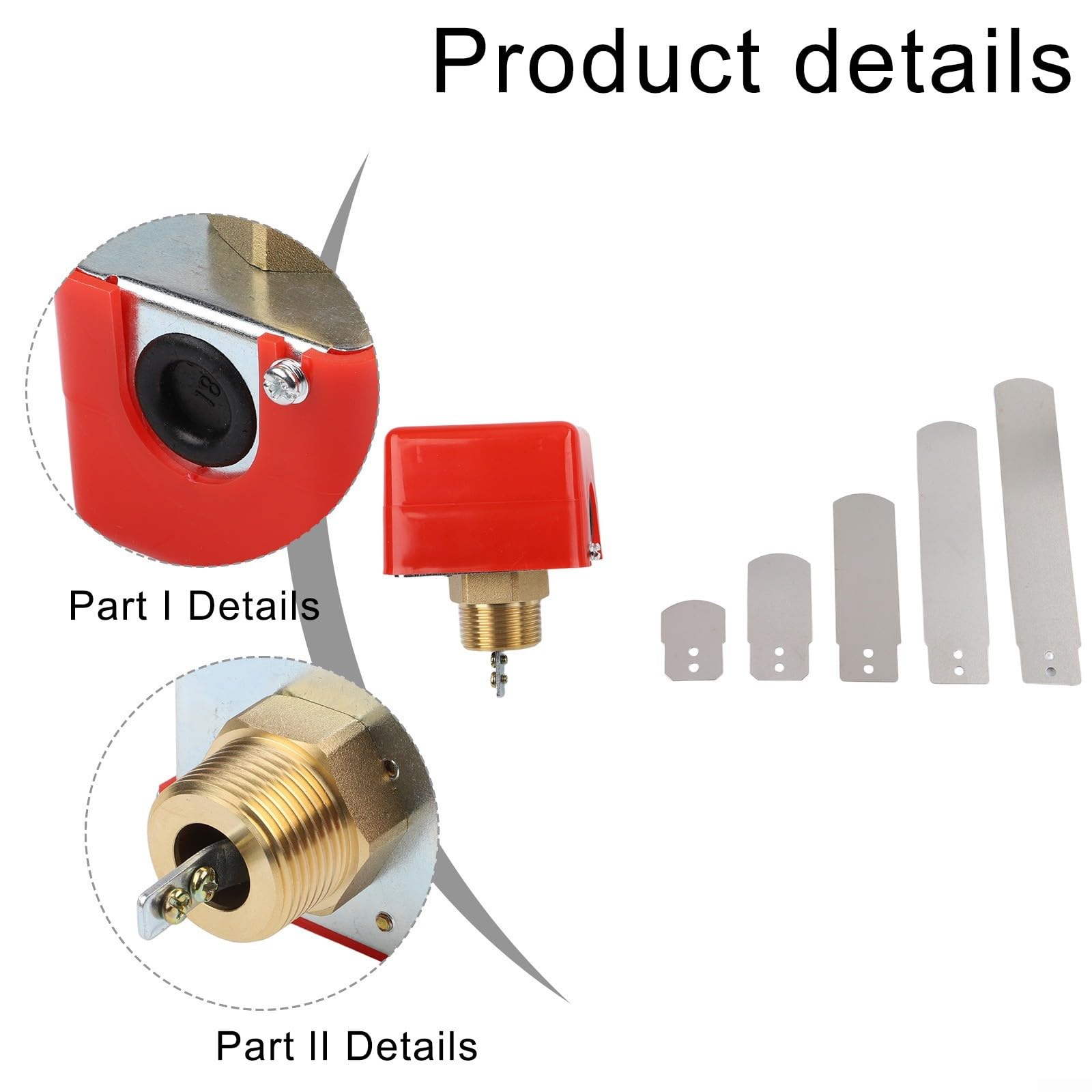 G12 G34 G1 Automatico Ferro Paddle Acqua Flusso Interruttore Controller per Rilevamento e Controllo Liquidi (HFS-25)
