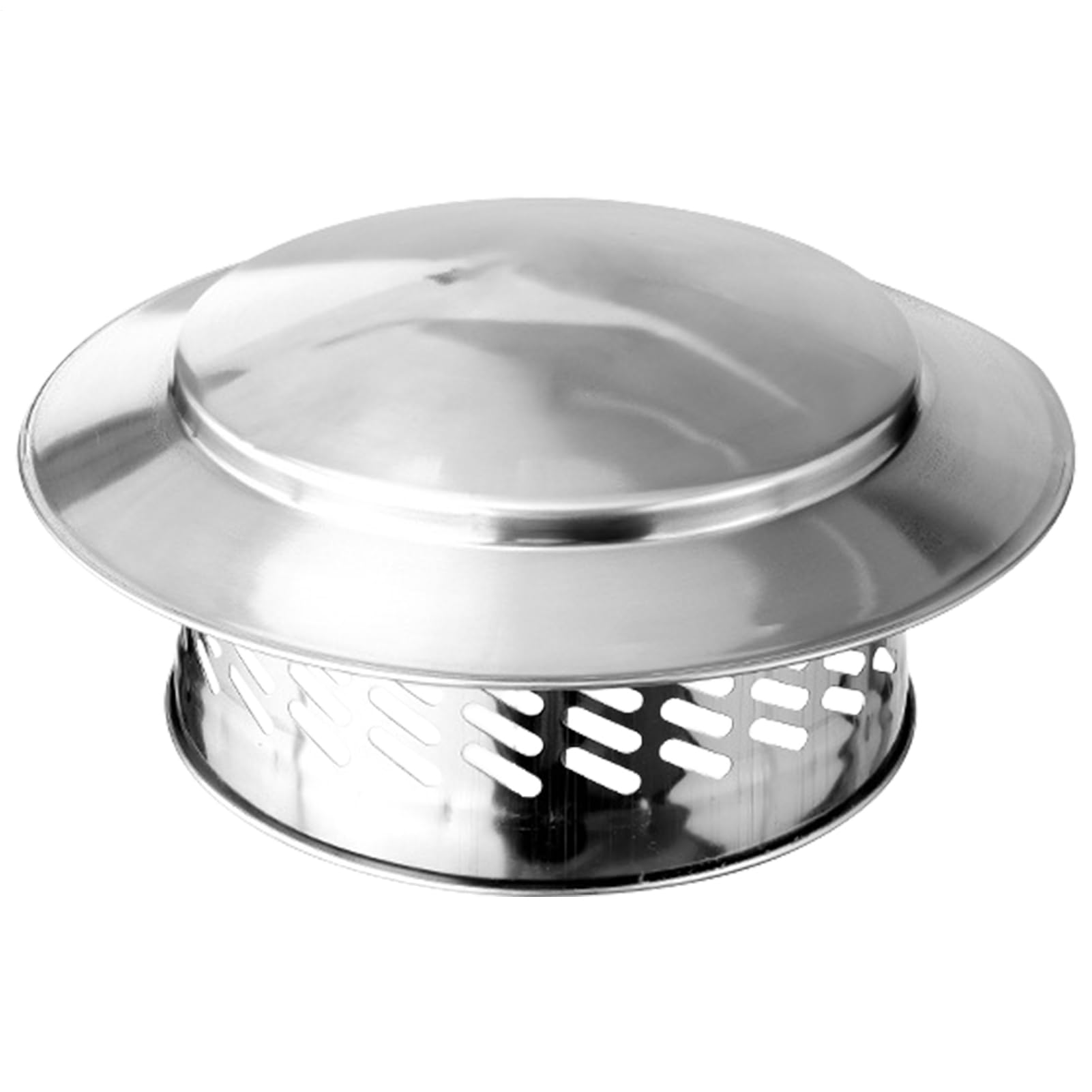 Sombrero De Lluvia De Techo De 200 MM De Acero Inoxidable 304, Cubierta De Chimenea, Capucha De Ventilación, Sombreros De Chimenea Tapón De Escape Para Aislamiento, Tapón De Chimenea, Tubo De