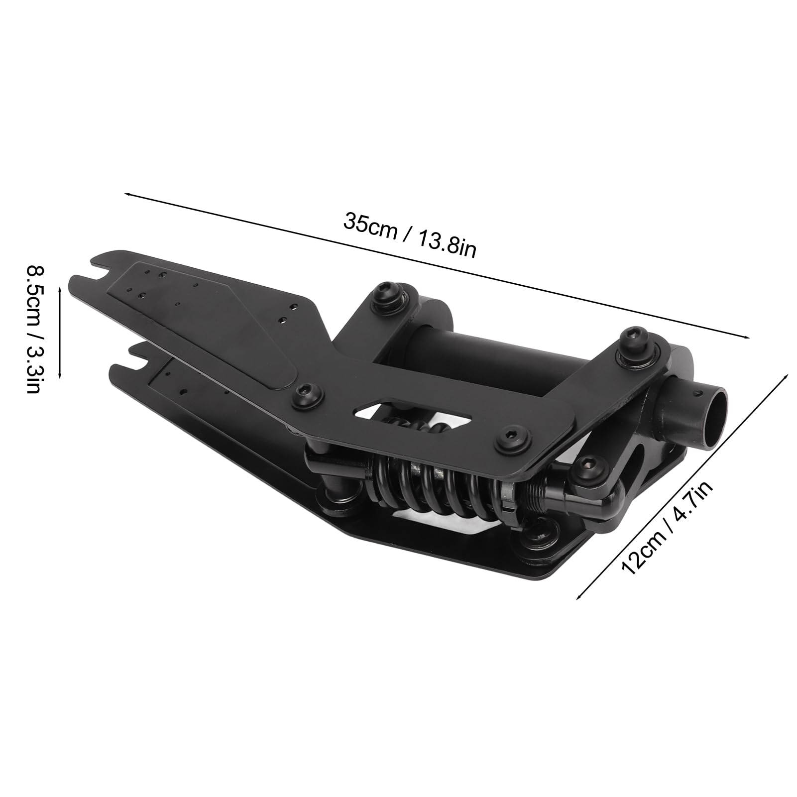 Elektrische Roller -StoßDämpfer Absorber Premium Aluminiumlegierung Vibration Dämpfer für M365 Verstärkter Komfort und Haltbarkeit für Elektrische Roller -Vordergabel