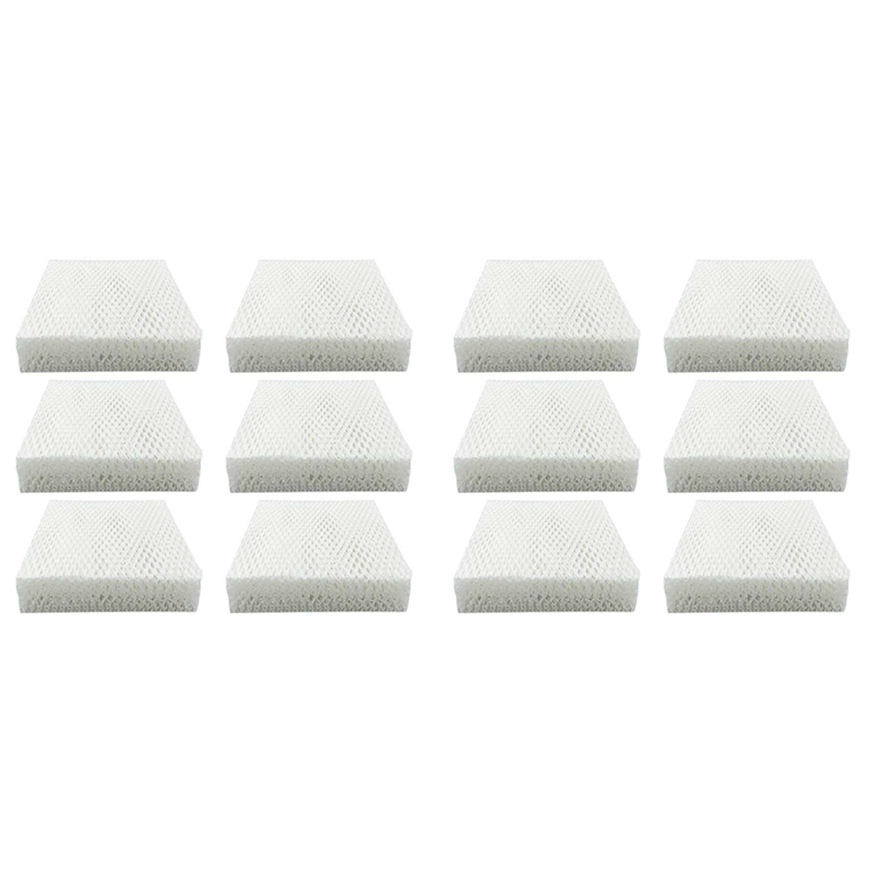 Hndhbfgrt HFT600 Humidifier Wick Filter Replacement for HFT600 Compatible with HEV615 HEV620 HEV615 W, HEV620, HEV620B, 12Pack