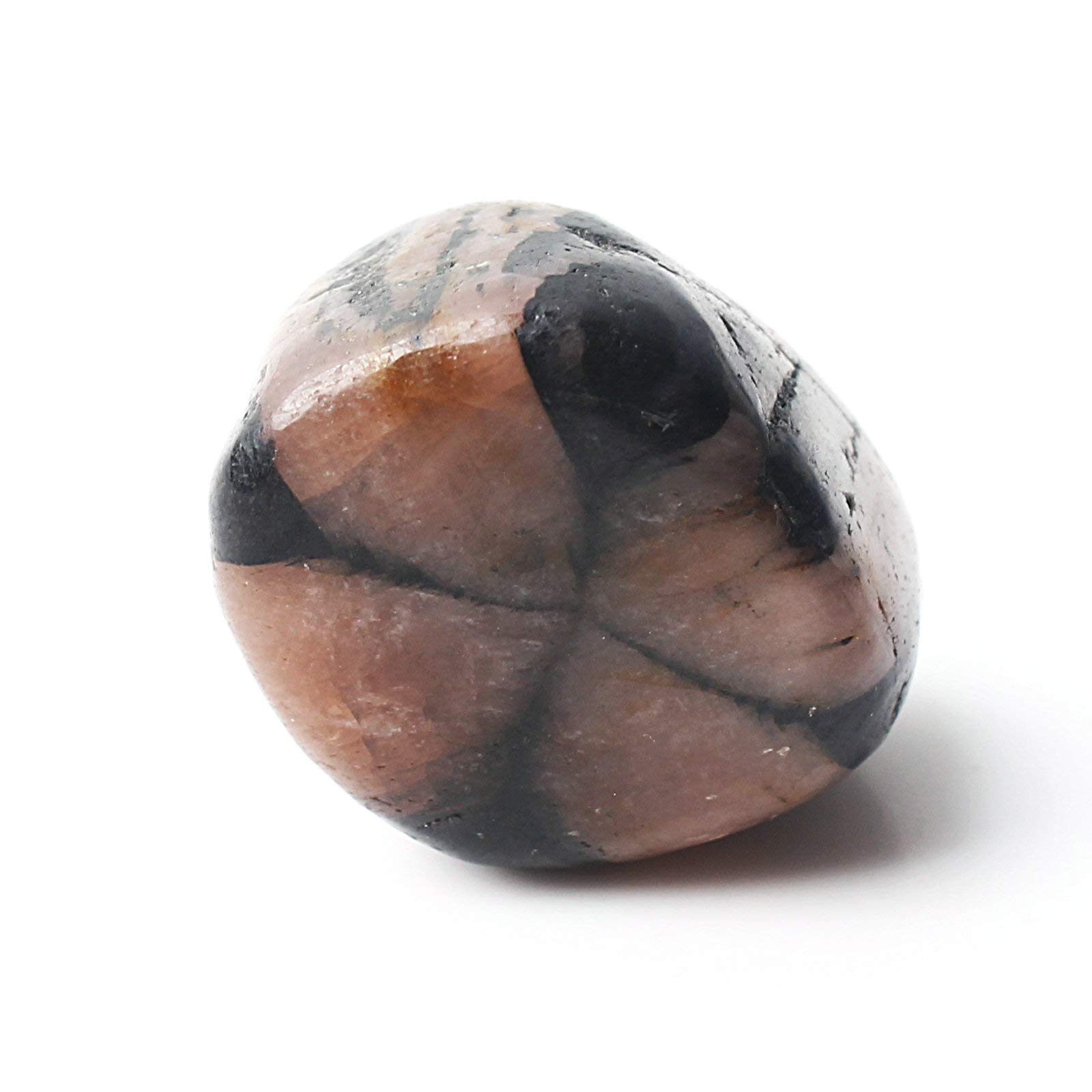 NUJA 1pc Natural Chiastolite Pietra Pietra Pietra Pietra Andalusite Crystal Pendente a Mano Palm Palm Regalo di guarigione