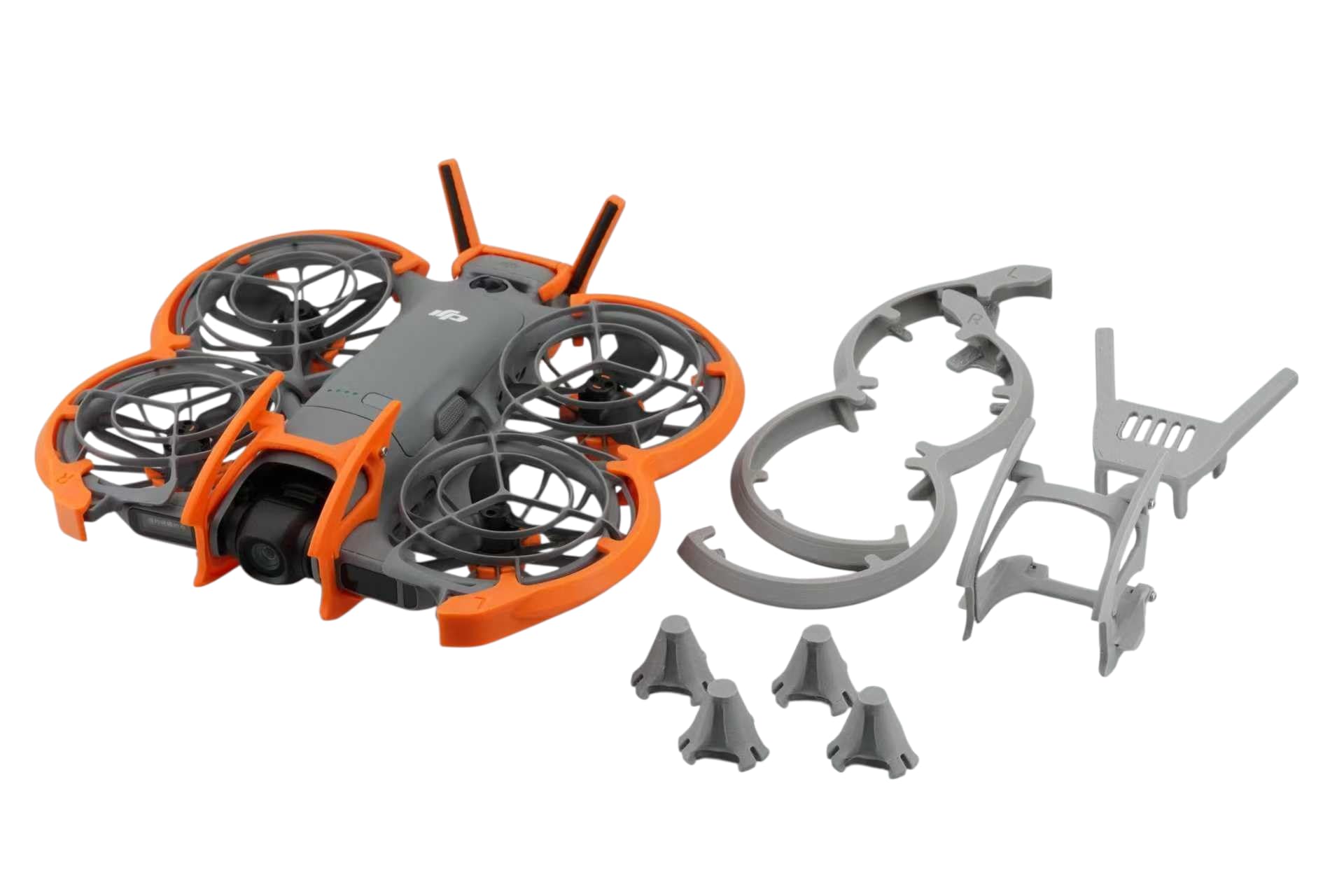 Neo 2 Drone Protection Accessories Kit for DJI Neo 2– Propeller Guards, Gimbal Bumper, Tail Wing, and Landing Gear (Lightweight & Streamlined Design)