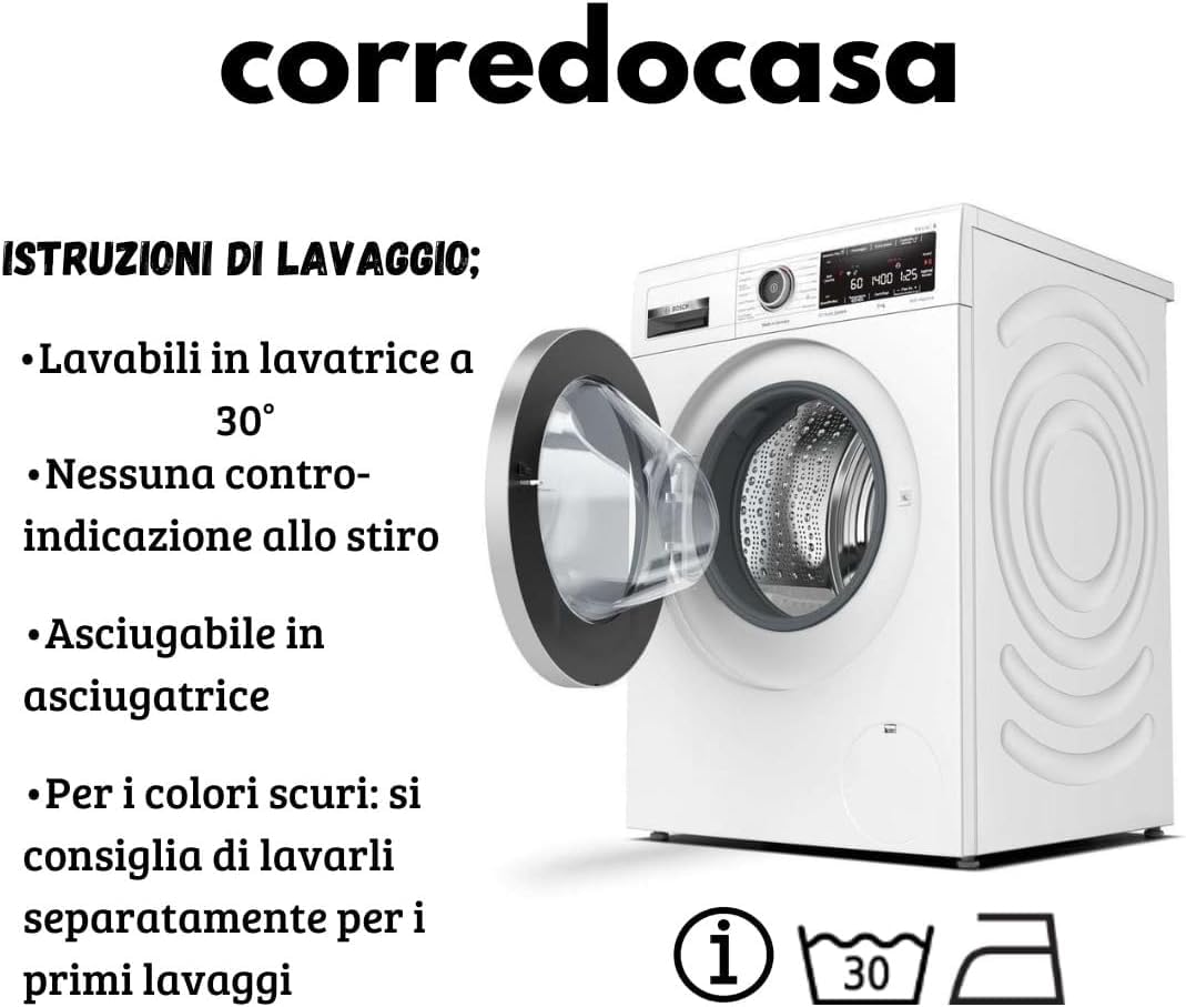 Corredocasa Lenzuola Completo Letto in Percalle, Made in Italy - 100% Cotone Percalle - Set Lenzuolo Sotto con Angoli, Sopra e Federa Elegante (Una piazza e mezza, Cipria)