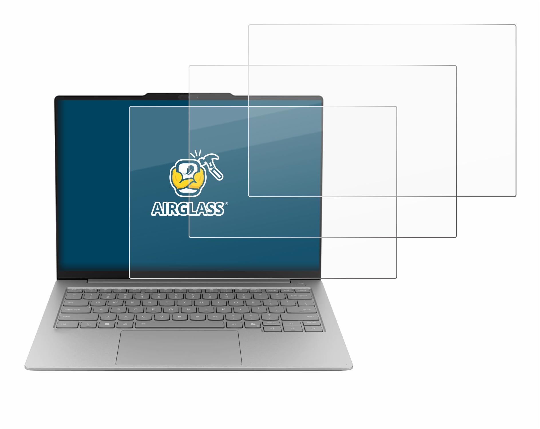 brotect Pellicola Protettiva Vetro per Lenovo ThinkBook 14X Protezione Schermo (3 Pezzi) [Durezza Estrema 9H, Chiaro]