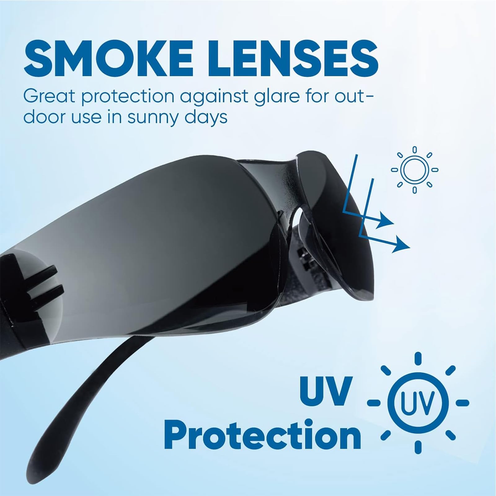 Rote Schutzbrille für Mitochondria IPL 190-2000nm UV und Infrarot Laserschutz, für Laser-Haarentfernung