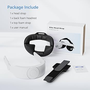 Upgraded Head Strap Compatible with 2023 Oculus Quest 3 S, Elite