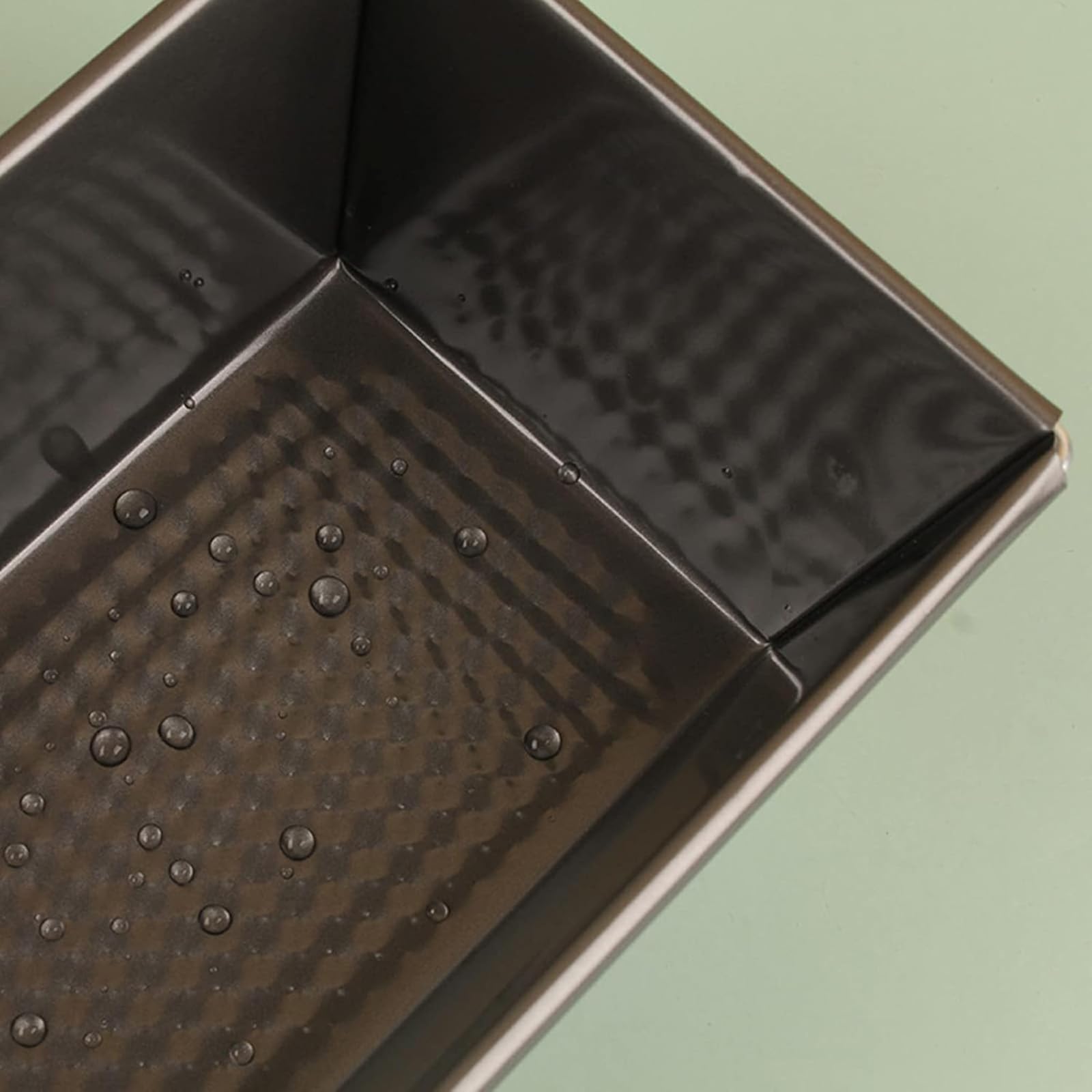 Molde para hornear, antiadherente, borde profundo, molde para pan, pan estrecho, molde para pan, pan, pasteles, horno para pan, brownie (30 cm)