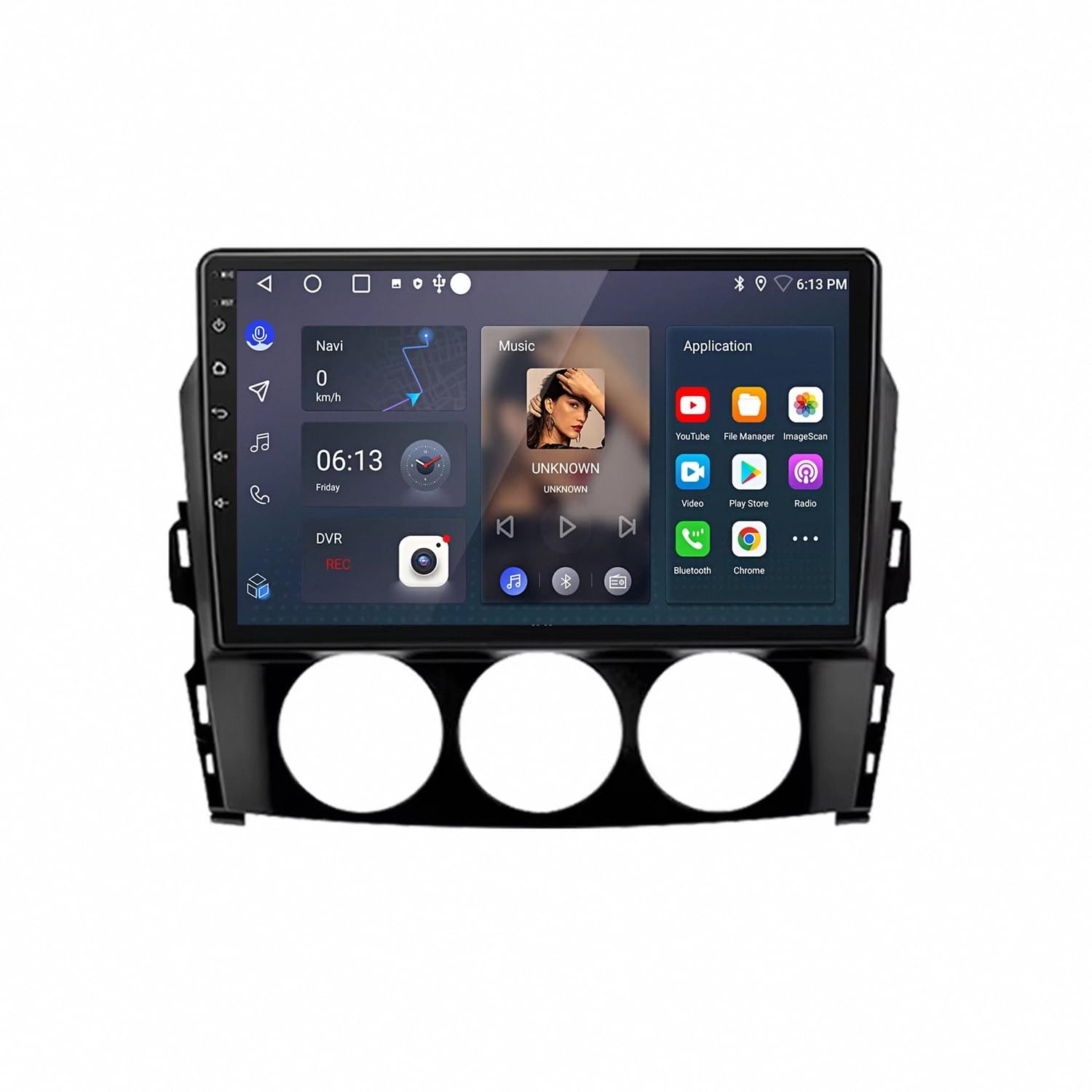 Radio Coche 2 DIN para Mazda MX-5 2005-2015 con Pantalla Táctil y Android Auto 8