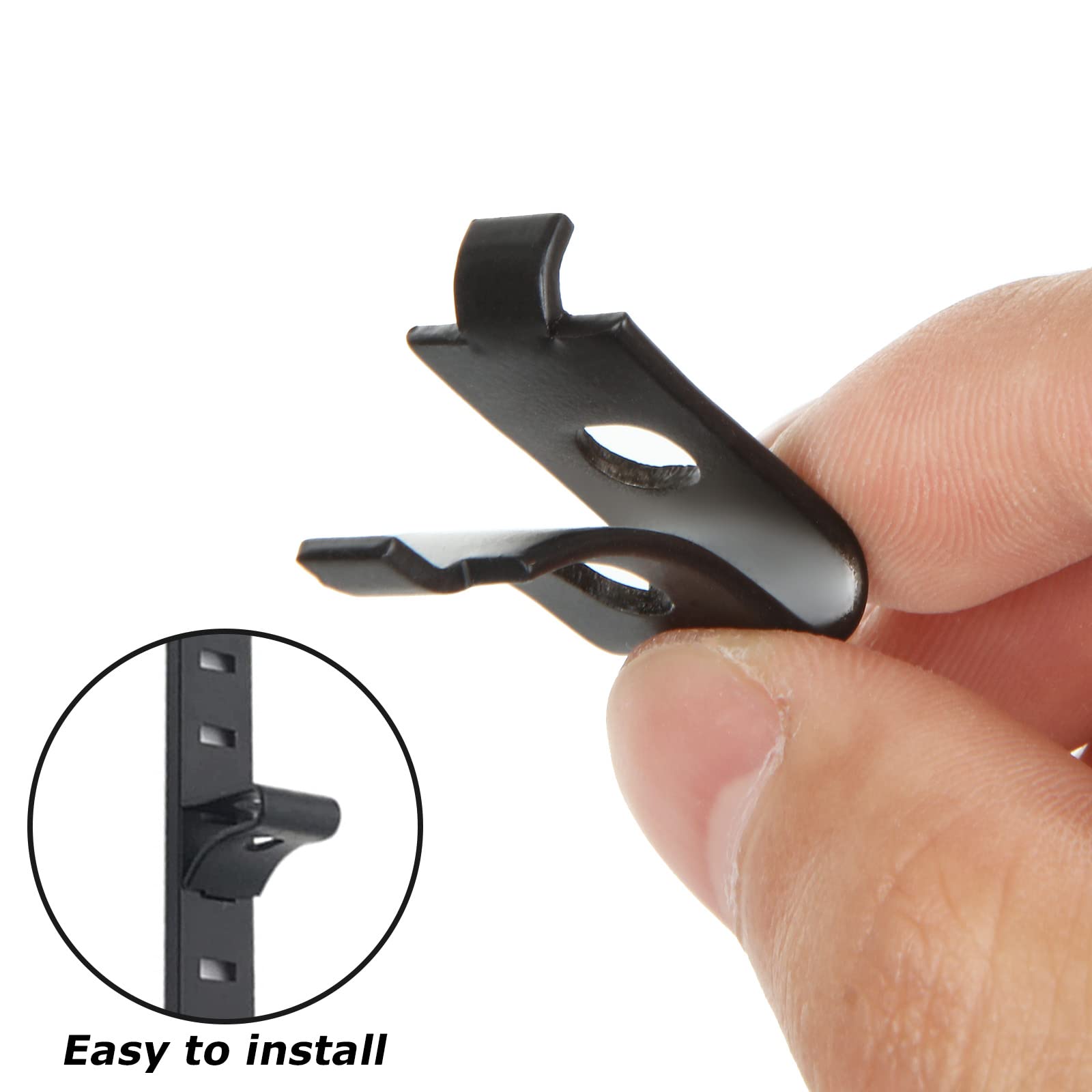 Heavy Duty Shelf Clips - 100 Pack -4