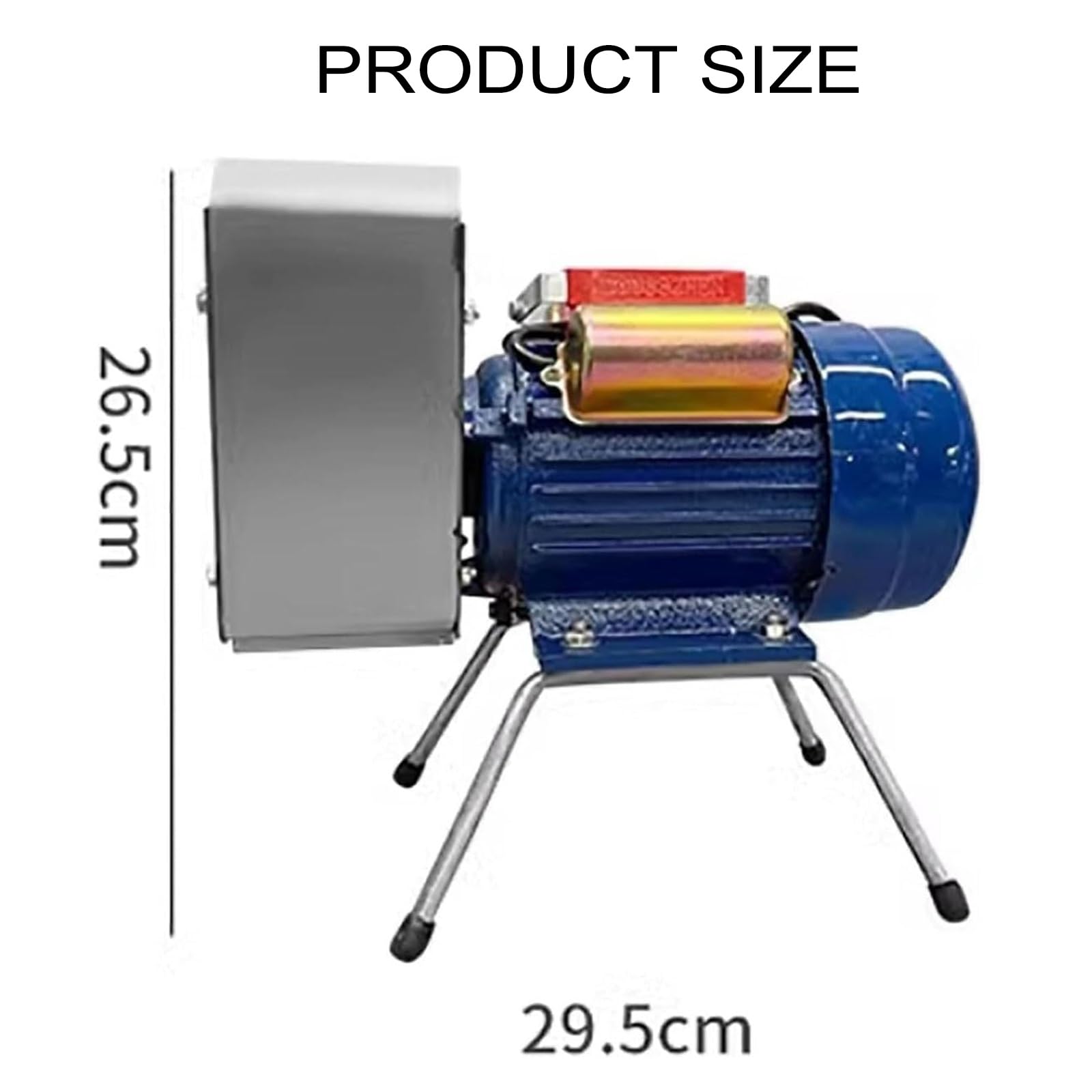 750 W kommerzielle Kartoffelpresse, 20–30 kg/h elektrisches Mahlwerk, Kartoffelstampfer aus Edelstahl mit Mahlwelle und Getriebe, sanft und fein, Kartoffelstampfer für Obst- und Gemüsepüree(110v)