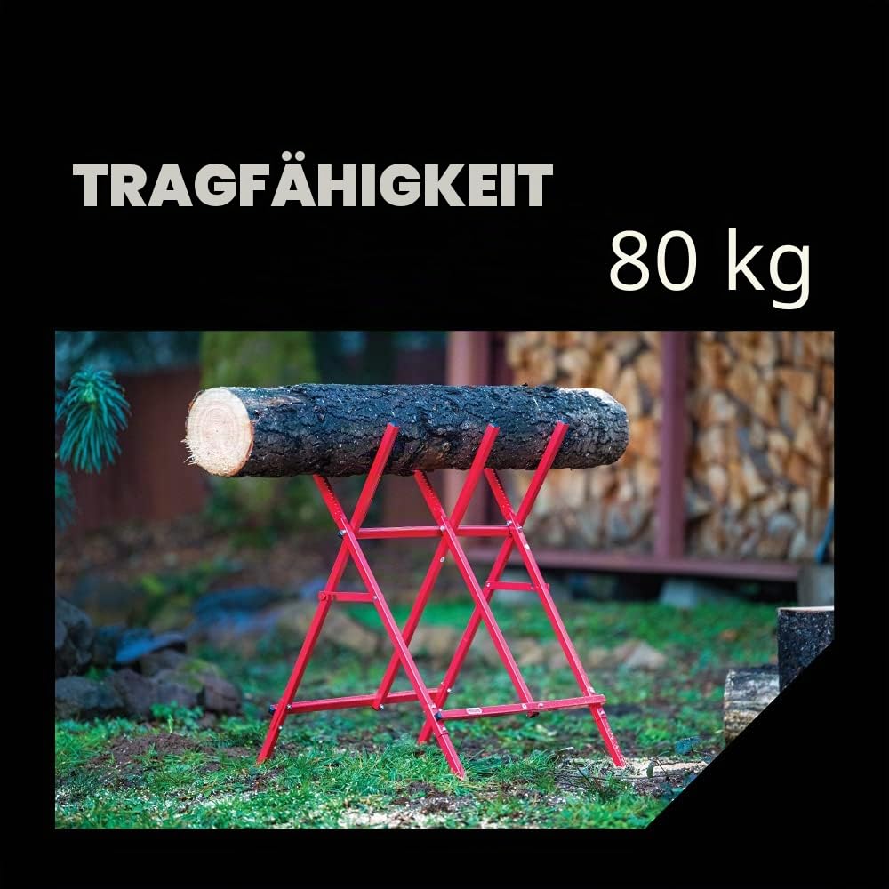 Oregon Sägebock, Klappbar und Verstellbar, 27 cm Stamm-Kapazität (584145)