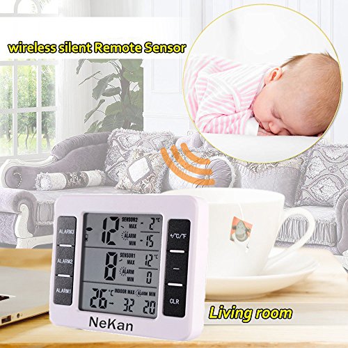 NeKan Termometro digitale per interni/esterni