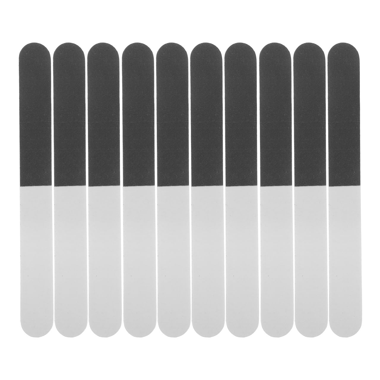 Scicalife 10pcs Nail Files Double Sided 3 Way Emery Board Nail Buffering Files Professional Care Manicure Tools for Natural Acrylic Fake Nails Home and Salon