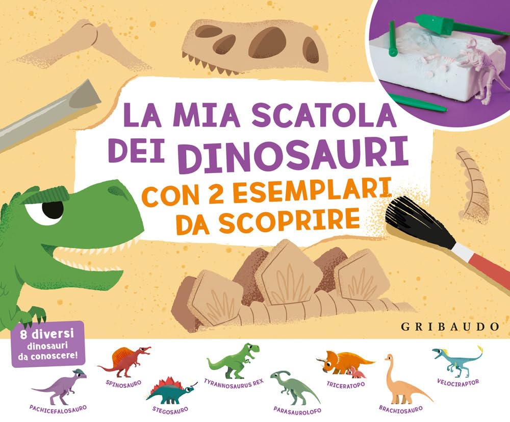 La Mia Scatola Dei Dinosauri Con 2 Esemplari Da Scoprire. Ediz. Illustrata. Con 2 Dinosauri. Con Gadget - 4