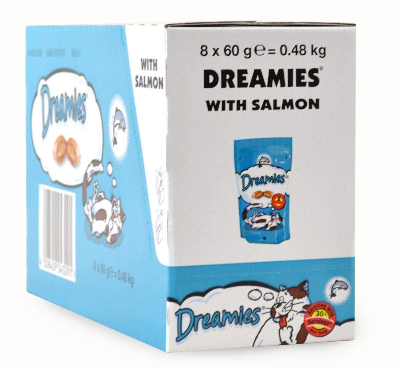 ( 8 Pack) Dreamies Salmon - 60g