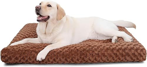 Miniatura 22 de KSIIA - Cama lavable tipo jaula para perro, cómoda almohadilla antideslizante para mascotas, para razas de perros grandes, jumbo, medianos y