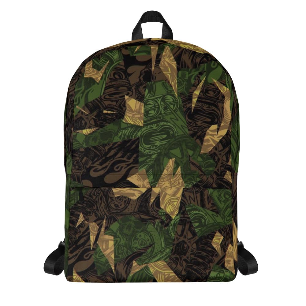 Sac à dos camouflage pour étudiants grand compartiment imperméable