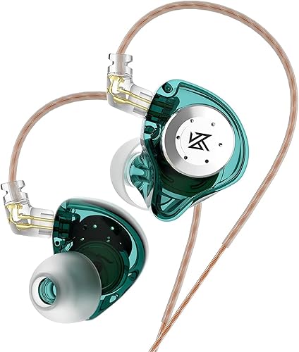 Miniatura 5 de KZ EDX PRO - Auriculares con cable y monitor de oído, auriculares con cable 1DD, graves profundos de alta fidelidad con 1DD de 0.394 in dinámico,