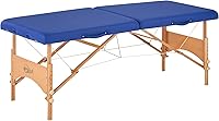 Vista 2 de Master Massage Brady Mesa de masaje portátil ligera, azul cielo, 27 pulgadas