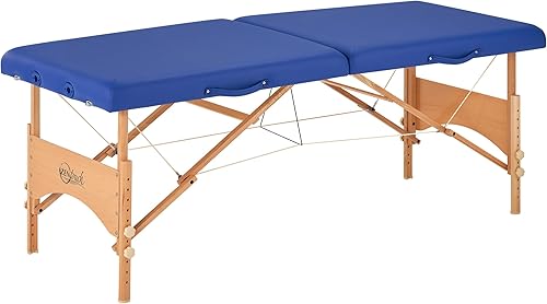Miniatura 2 de Master Massage Brady Mesa de masaje portátil ligera, azul cielo, 27 pulgadas