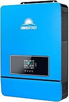 SUNGOLDPOWER 10kW 48V Solar Inverter SPH10048P: 2 MPPTs, 200A Charging, Split Phase 120/240V Pure Sine Wave, WiFi & BMS
