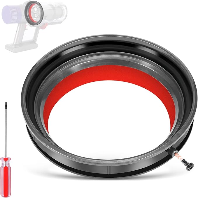 Dust Bin Part Sealing Ring Replacement Compatible with Dyson Cyclone V10 SV12 Vacuum Cleaner Dirt Cup Part Dust Bucket Bin Sealing Ring Assembly Dust Bin Part Sealing Ring Replacement Compatible with Dyson Cyclone V10 SV12 Vacuum Cleaner Dirt Cup Part Dust Bucket Bin Sealing Ring Assembly