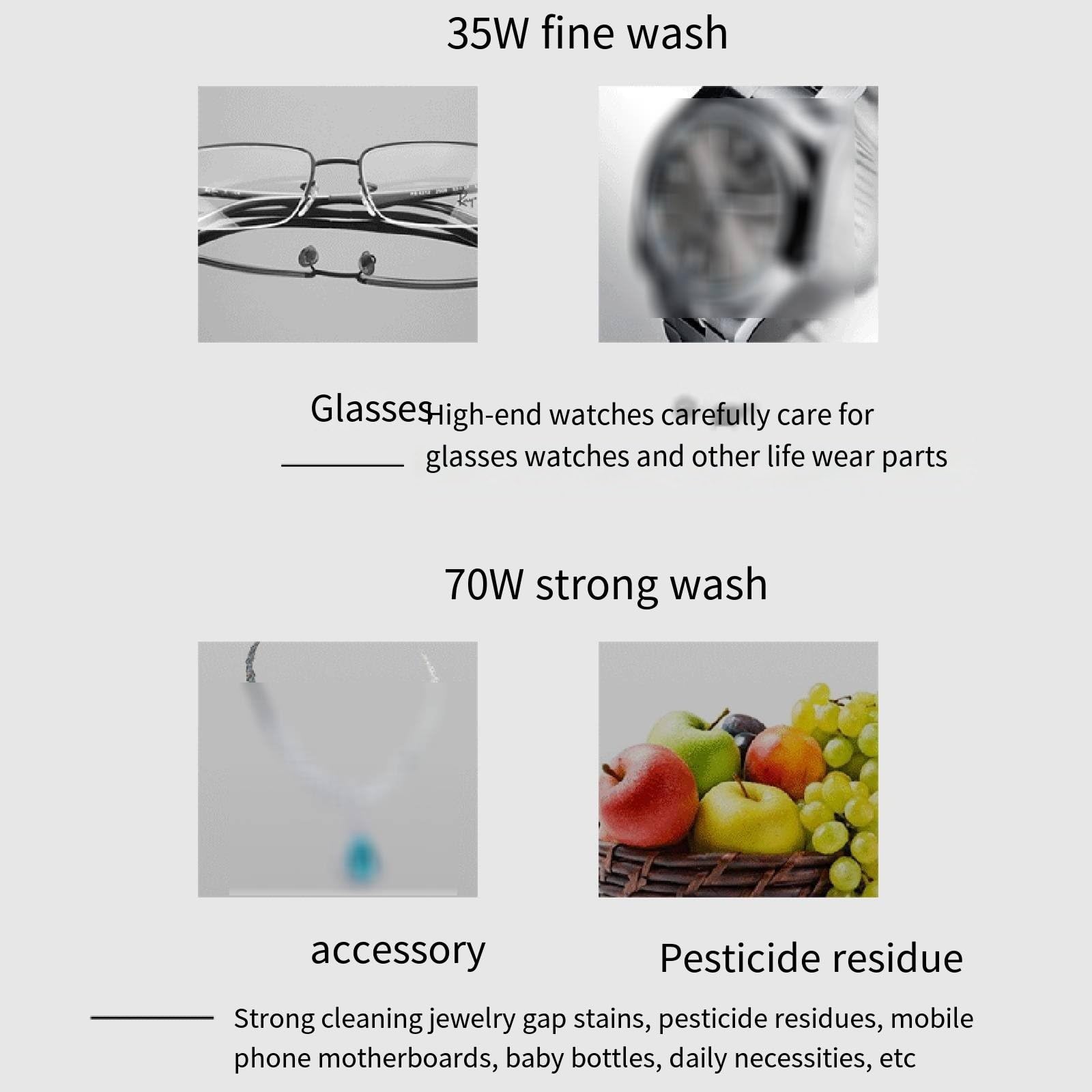 Parowa ultradźwiękowa maszyna czyszcząca Głowica szczoteczki do zębów Soczewka Czyszczenie optyczne Inteligentny 5-segmentowy cyfrowy pomiar czasu