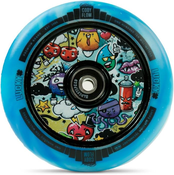 Lucky Hollow Core Wheel, Cody Flom Sig, 110mm