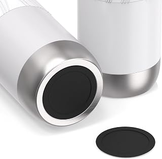 Linkidea 6 Pack Water Bottle Bottom Pad Compatible with Contigo Byron 16/20/24oz, Jackson Chill 2.0 20/24oz, Silicone Anti-Slip Waterbottle Base Silencer Protector