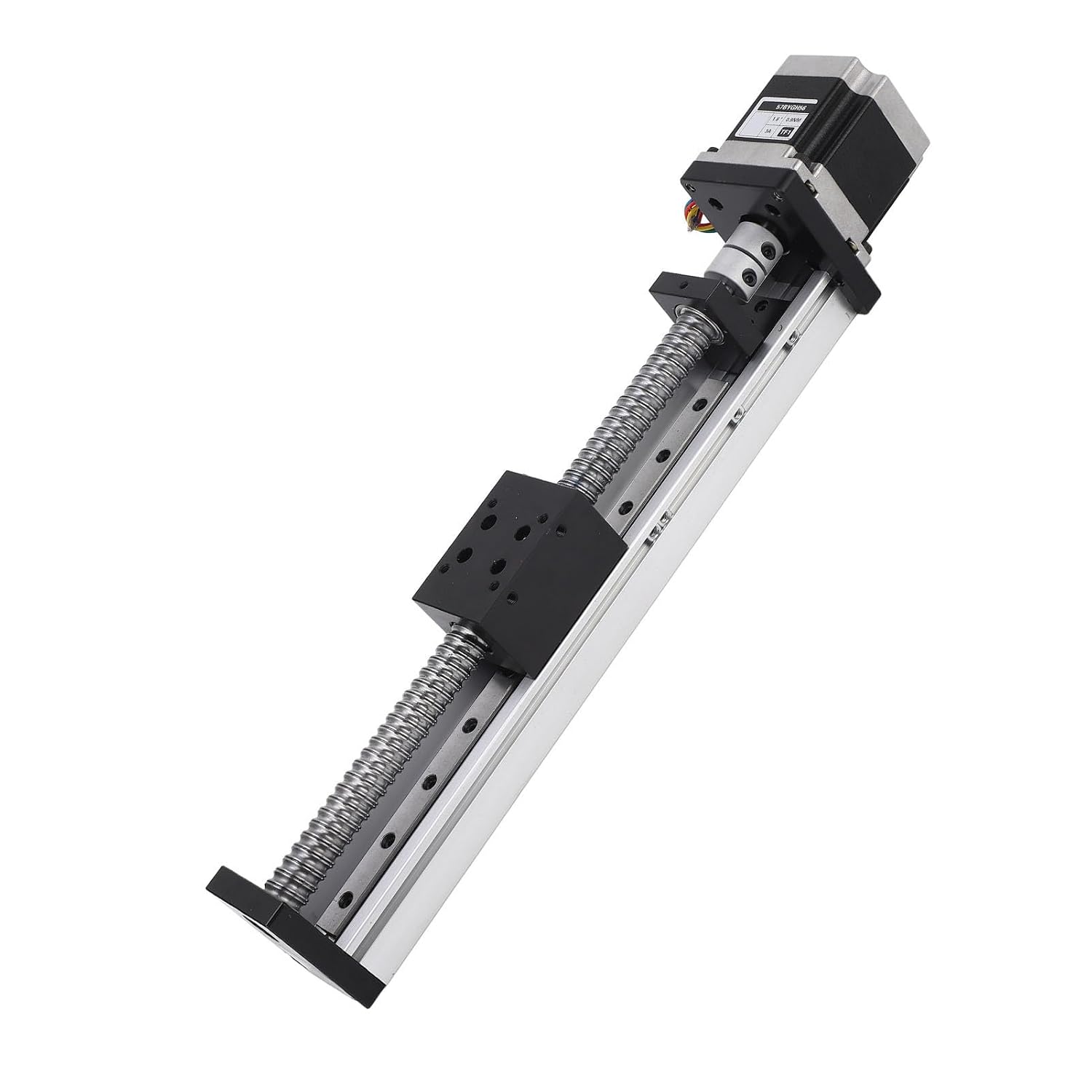 Linear Stage Motion Actuator 200mm Stroke 16mm Ballscrew Strong Load Capacity Linear Slide Table