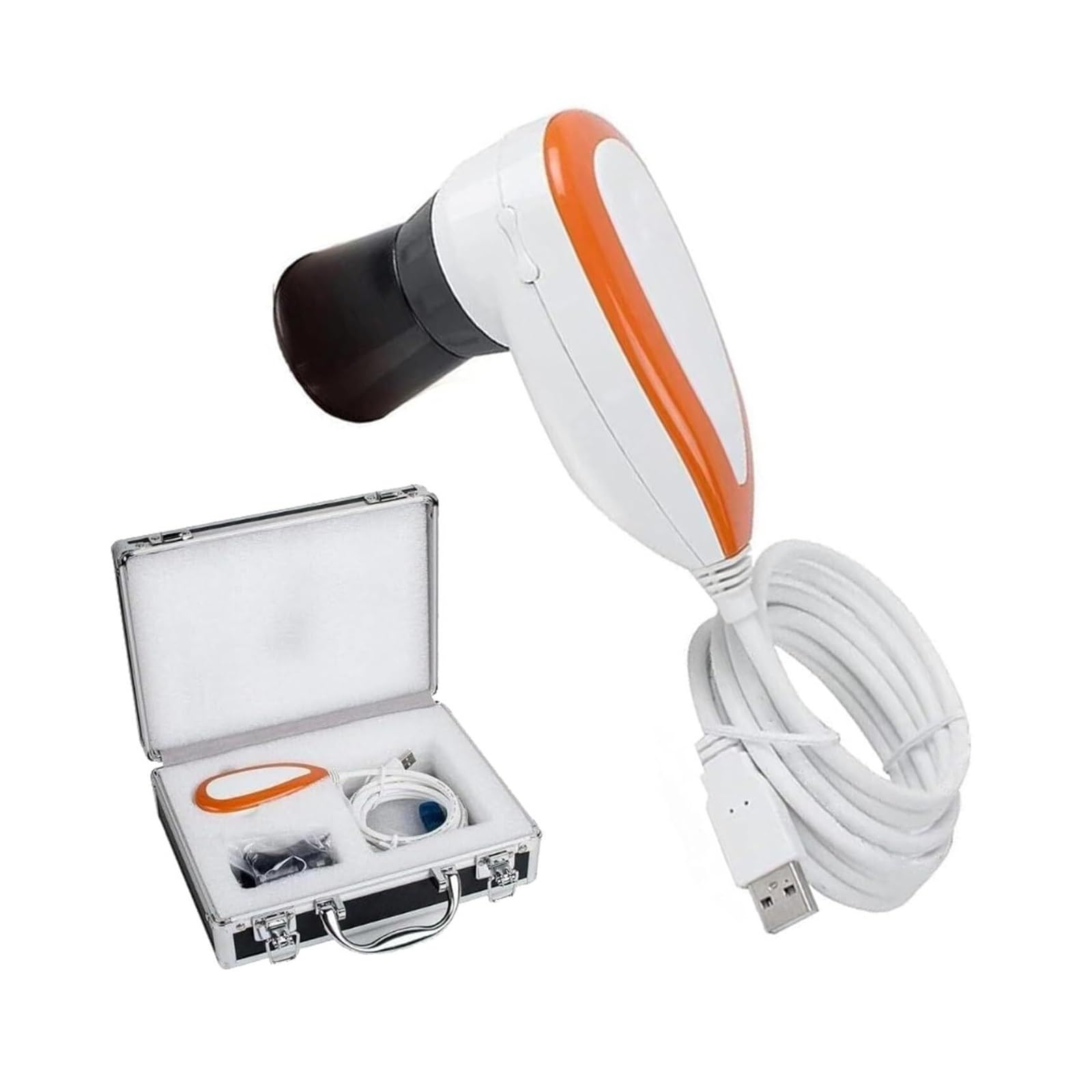 Analizzatore for telecamera iridologica USB da 5,0 MP Telecamera for iridologia HD | Analisi delle lenti dell'iride HD 30x Software Pro Iris inglese for l'analisi dei peli della pelle degli occhi